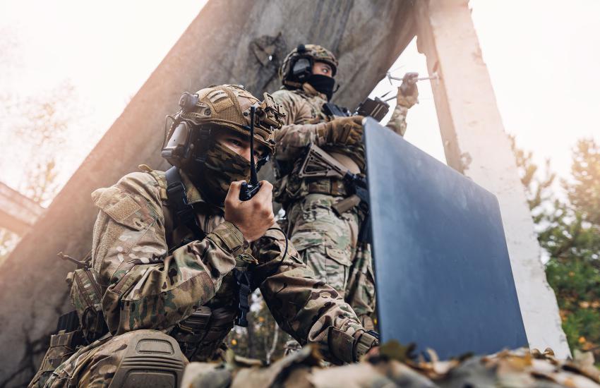 Digital capabilities have gone from the rear to the front in Ukraine, as the country seeks to protect —and use—its cyber assets. Credit: Parilov/Shutterstock
