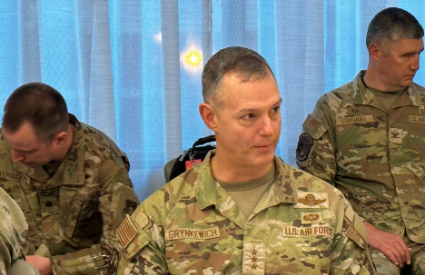 With different missions sets in the Middle East, the U.S. Air Force is evolving its role past that of its traditional counter-terrorism role. “We need to think about how the Air Force can contribute to those joint operations that are going to have a defeat mechanism against whomever the adversary is. So that's a very different mindset than …. waiting for someone to call you to come and help [provide close air support],” says Lt. Gen. Alexus Grynkewich, commander, Ninth Air Force (Air Forces Central).