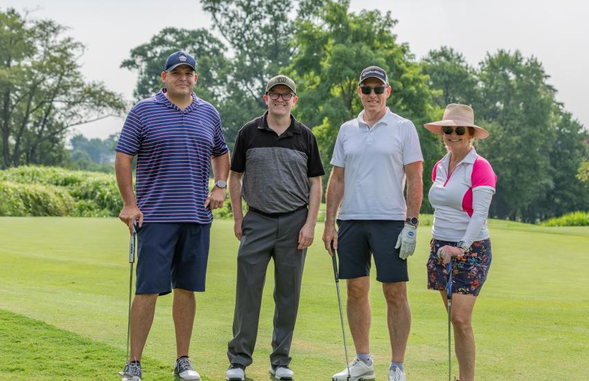 AFCEA staff and members enjoyed a day in the sun at he Army Navy Country Club in Arlington, Virginia.