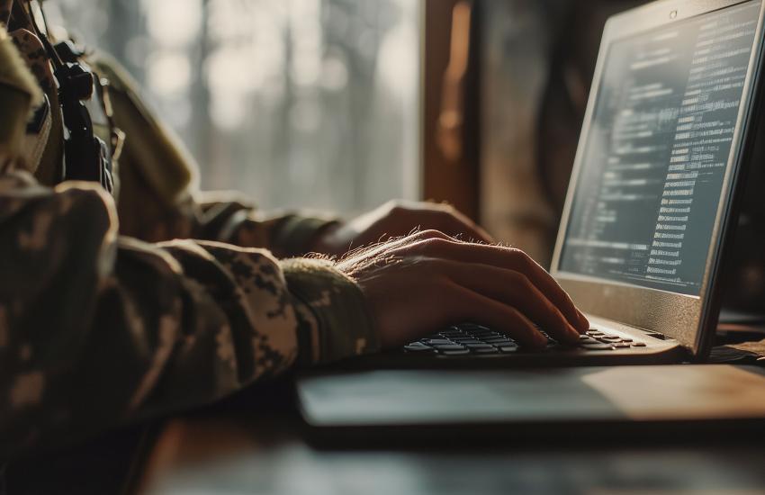 Removing red tape around software innovation and delivery will put software into the hands of the warfighter more quickly. Credit: Tetiana-stock.adobe.com generated with AI