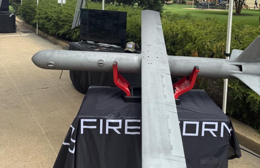 The U.S. military is looking for innovative unmanned aerial systems and components, like Firestorm’s 3D-printed Tempest 50 drone, equipped with a turbojet engine that can reach speeds up to 200 miles per hour, a range of 115 miles and altitudes up to 10,000 feet.