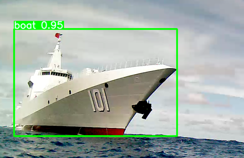 Seasats Industries’ Lightfish USV was shadowed by a Chinese destroyer for 20 minutes during its transpacific mission. Credit: Photo by Seasats