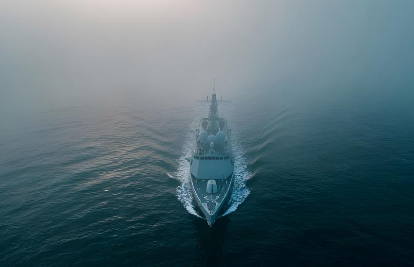 Naval Oceanography operates from 60 locations around the globe; 14 subordinate commands; and with 6 oceanographic survey vessels. Credit: Oleksiy-stock.adobe.com generated with AI