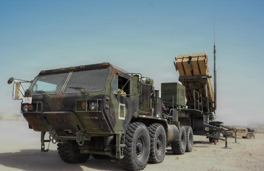 A U.S. Army Patriot missile system stands positioned in the Middle East during regional operations. Credit: U.S. Army photo
