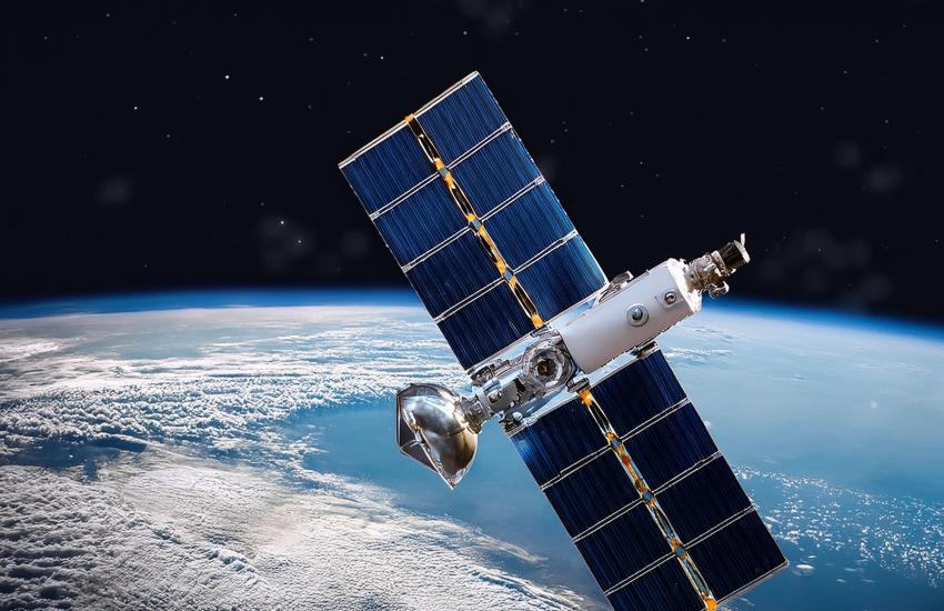 Space assets monitor and defend against threats in orbit in an evolving landscape of increasingly contested space domain. Credit: Rendering by Russ Isler/Space Systems Command