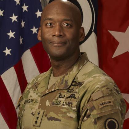 Lt. Gen. Xavier Brunson, USA