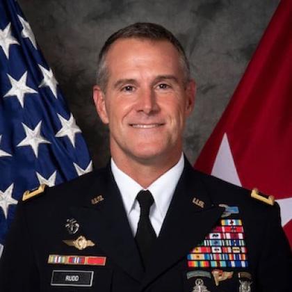 Maj. Gen. Joshua Rudd, USA