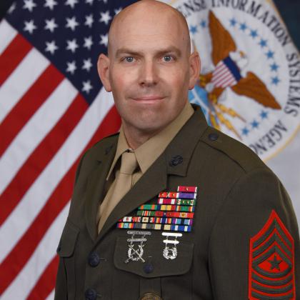 Sgt. Maj. Daniel Krause, Senior Enlisted Advisor, DISA.