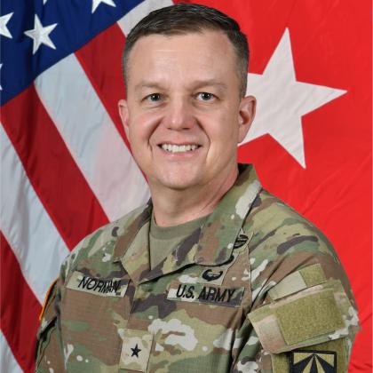 BG Geoffrey Norman, USA