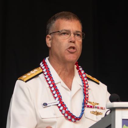 U.S. Pacific Fleet RADM Eric C. Ruttenberg