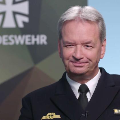 VADM Thomas Daum, chief, German Cyber and Information Domain Service