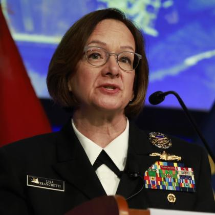 Adm. Lisa Franchetti, chief of Naval Operations