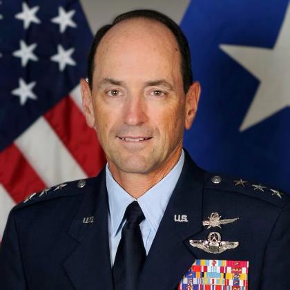 U.S. Air Force Lt. Gen. Kevin B. Kennedy, 16th Air Force Commander