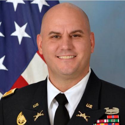 Col. Brock Zimmerman, program manager, aircraft survivability equipment, U.S. Army