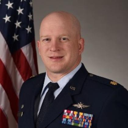 U.S. Air Force Major Caleb Mays