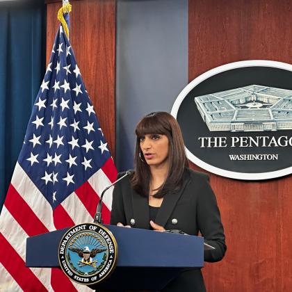 Sabrina Singh, DoD Deputy Press Secretary