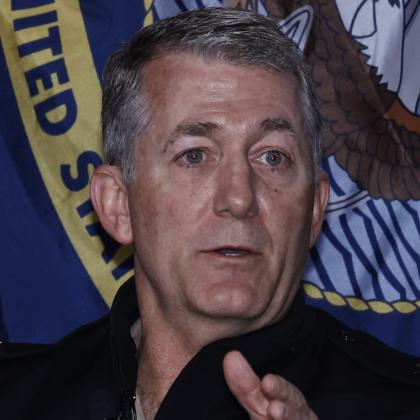  Rear Adm. Milton Sands, commander, Naval Special Warfare Command