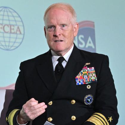 Vice Adm. Frank Whitworth, USN