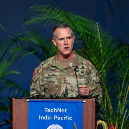 Lt. Gen. Joshua Rudd, USA