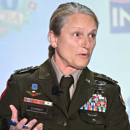 Lt. Gen. Michelle Schmidt, USA