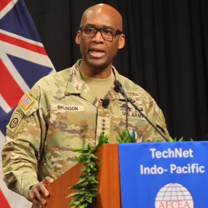 Gen. Brunson Keynote Session at AFCEA Tech-Net Indo-Pacific 2026