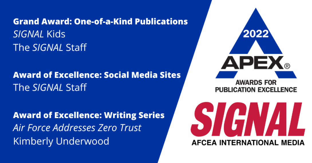 SIGNAL Media receives three awards for publication excellence (APEX).