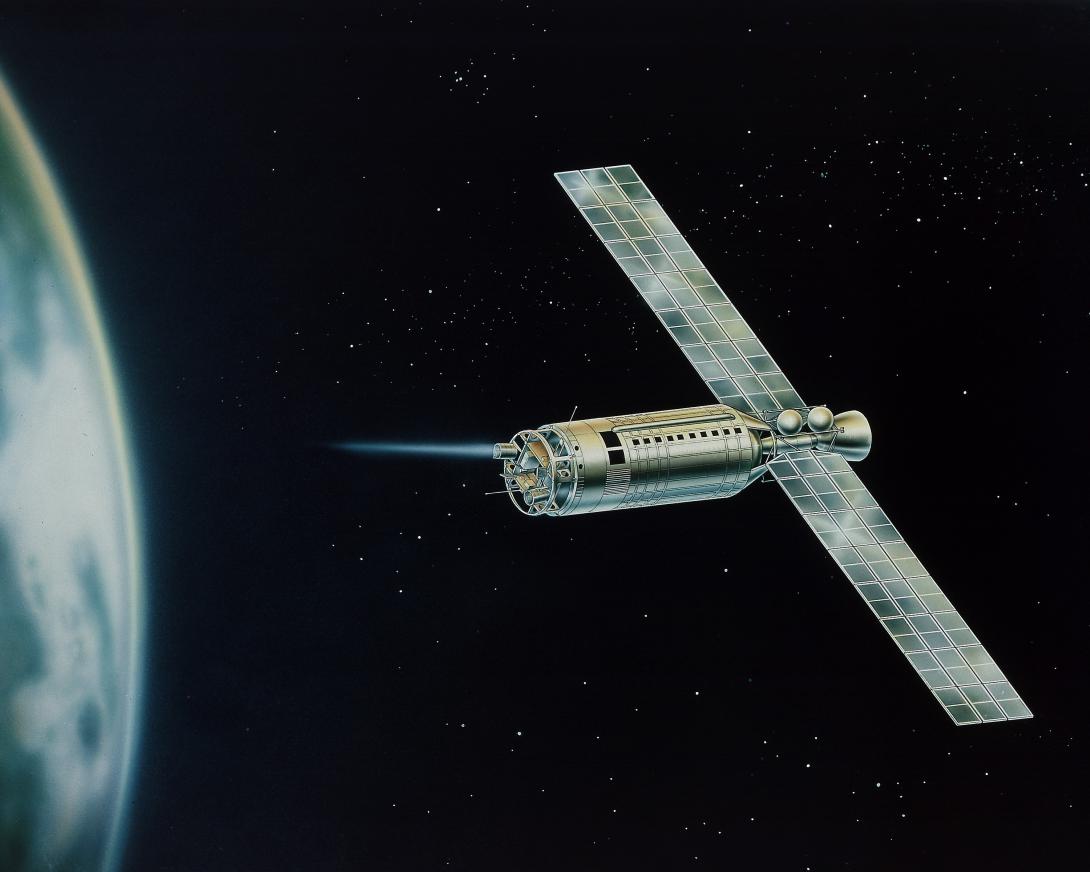 Space Electric Rocket Test Sert II Satellite image courtesy of NASA