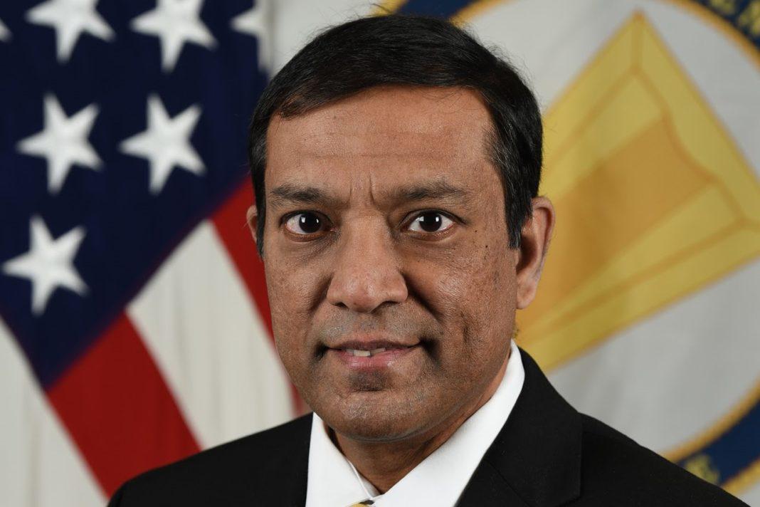 Army Chief Information Officer Raj Iyer announces his pending departure from the position and touts the service's progress toward digital transformation. Credit:Army photo