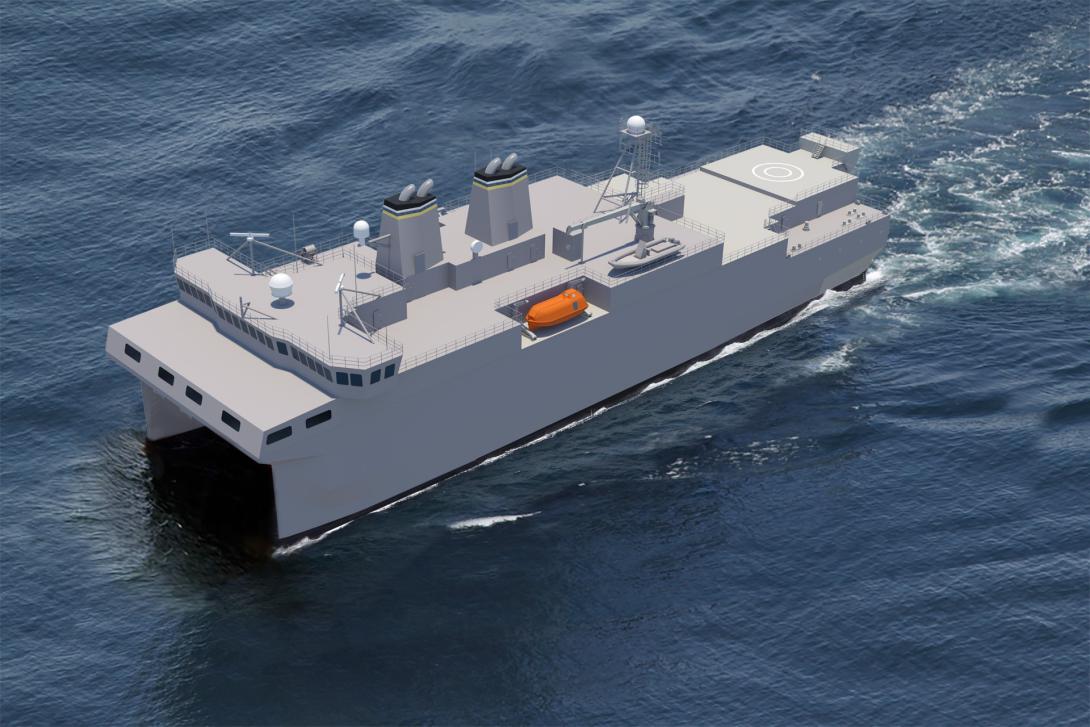 Austal USA teamed with  L3Harris Technologies (NYSE:LHX), Noise Control Engineering (NCE), TAI Engineering (TAI), and Thoma-Sea Marine Constructors (TMC) for execution of the TAGOS program.