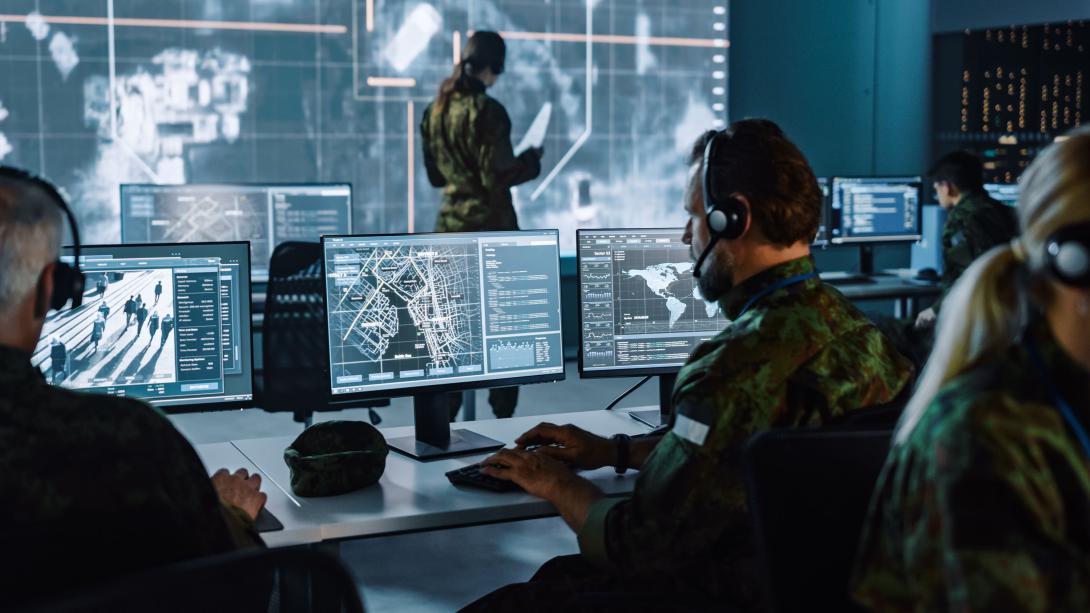 Offensive cyber operations can effectively fight against organized cyber crime and exemplify what Pillar Two of the U.S. National Cybersecurity Strategy—Disrupt and Dismantle Threat Actors—will look like. Credit: Shutterstock photo by Gorodenkoff altered by author