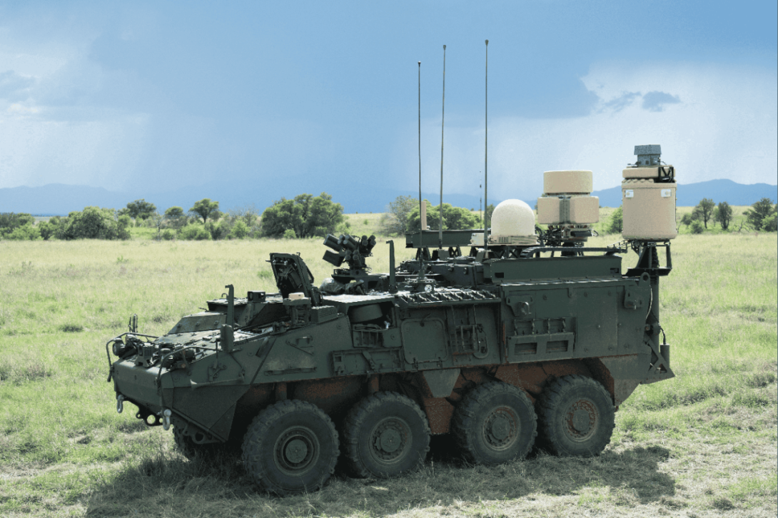 The success of electronic warfare technologies in countering unmanned aerial systems in Ukraine demonstrates the need for systems such as the Terrestrial Layer System, which includes versions for Brigade Combat Teams and higher echelons. Credit: Lockheed Martin photo