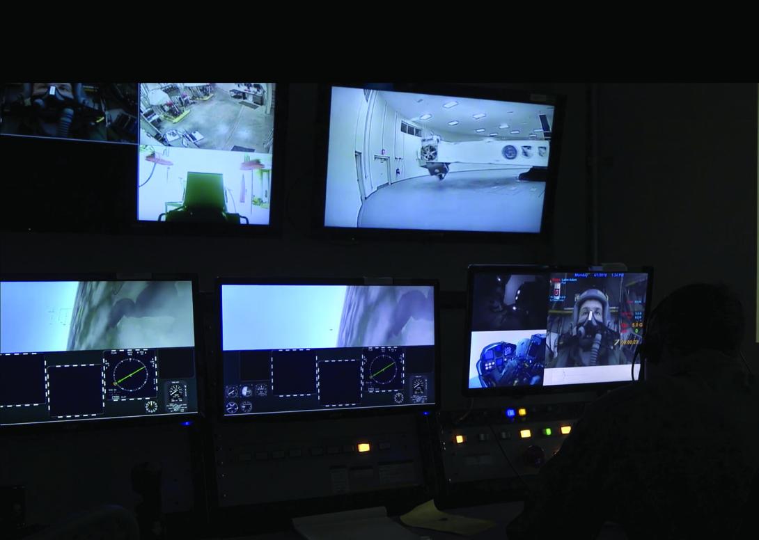 Scientists at the 711th Human Performance Wing at the Air and Space Forces Research Laboratory are finding ways to improve the performance of airmen and Guardians through a “whole warrior” approach that examines stress, fatigue, workload, attention issues, information retention, sleepiness, multitasking and decision-making skills. Credit: 711th Human Performance Wing