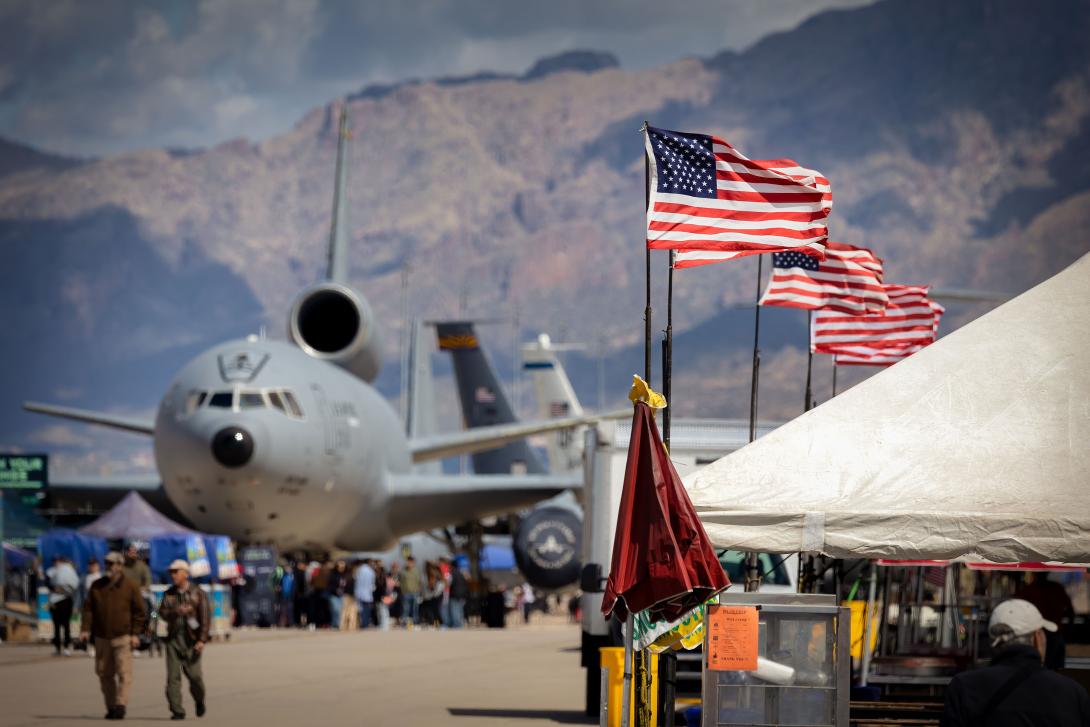 The defense industrial base supports and protects national security through partnerships with government agencies, military, academic, nonprofits and allied partners. Credit: Bill Chizek/Shutterstock