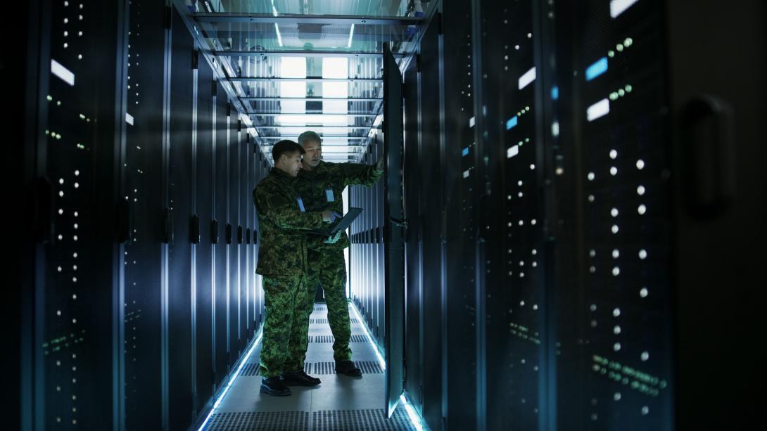 Data centers are a battle ground where malicious actors try to disrupt defense operations by leveraging weaknesses in AI. Credit: Gorodenkoff/Shutterstock