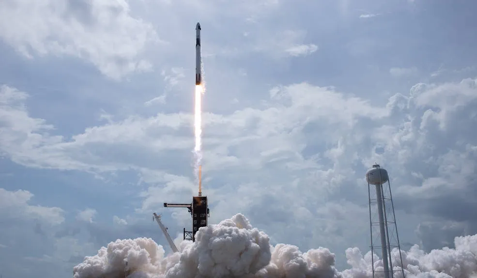 U.S. Army Space and Missile Defense Command supports the launch of a SpaceX Falcon 9 rocket, carrying the company's Crew Dragon spacecraft as part of NASA’s SpaceX Demo-2 mission to the International Space Station in 2020. The Army has released a space vision document. (NASA photo)