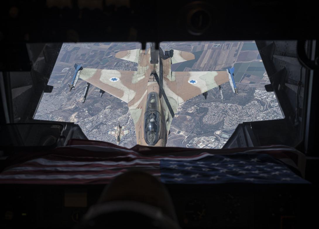 An Israeli F-35I taxis out for a mission at Nellis Air Force Base, Nevada. Credit: William R. Lewis, U.S. Air Force