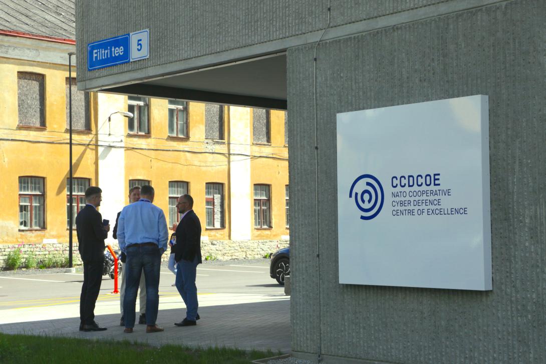 The NATO CCDCOE moved to a new building in a former military base to accommodate specialists from a growing number of member nations. Photo credit: Diego Laje, SIGNAL Media.