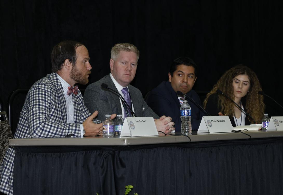 A panel of experts discuss the Defense Information Systems Agency's unified Department of Defense Network (DODNET) initiative at AFCEA International’s TechNet Cyber 2024.