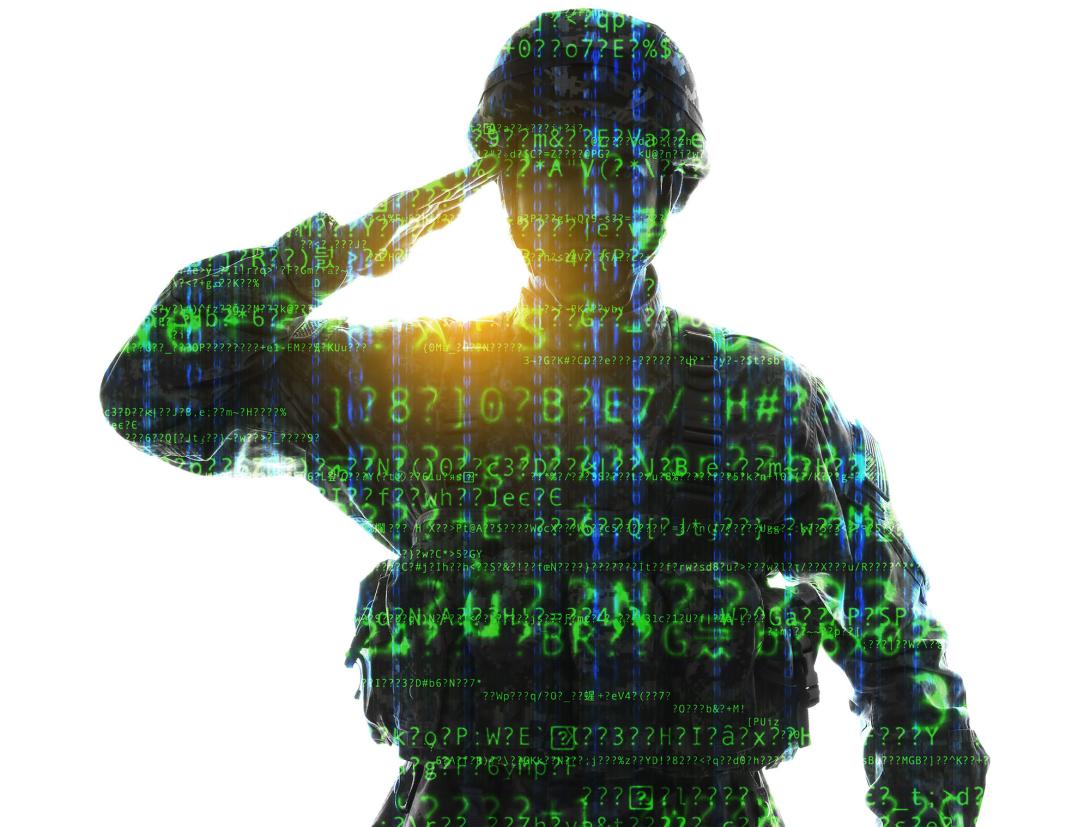 The 21st-century domain of cyber warfare is changing conflict in profound ways. Credit: Pixel-Shot/Shutterstock