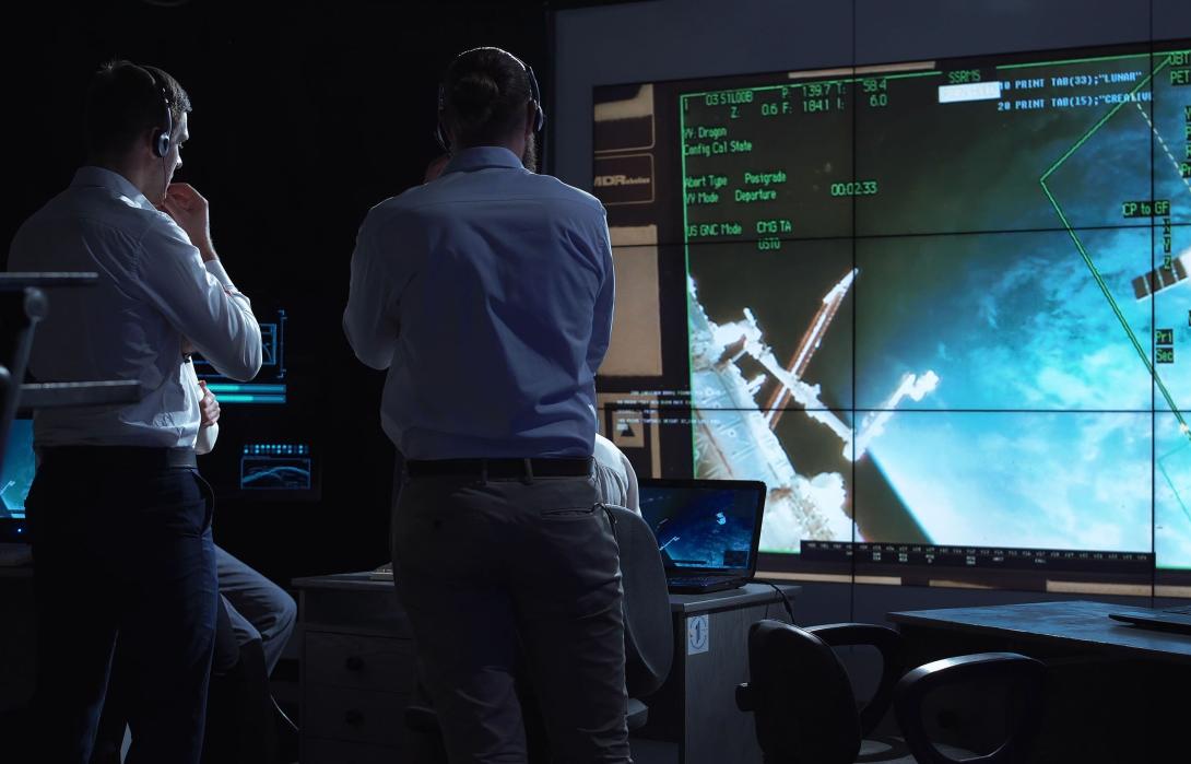 Space technology’s future demands robust cybersecurity and international cooperation to safeguard the celestial domain. Frame Stock Photo/Shutterstock