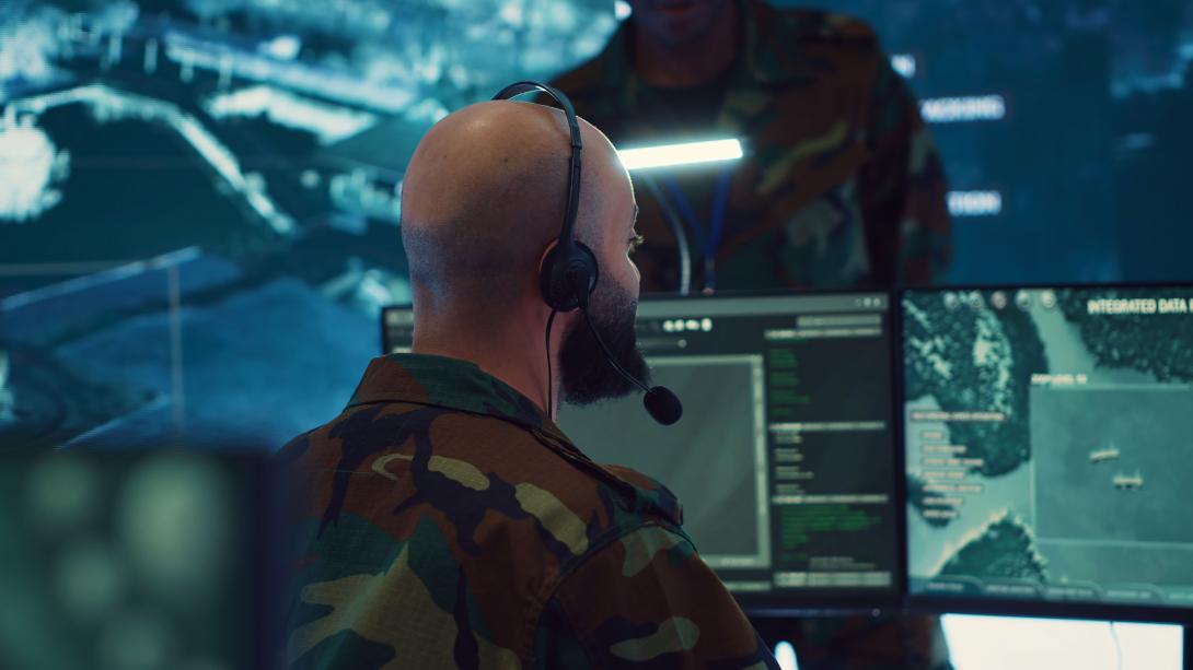 Data and AI are an important priority for the Army, Andrew Evans, director of the Army intelligence, surveillance and reconnaissance (ISR) task force, told the audience at the Intelligence & National Security Summit. Credit: DC Studio/Shutterstock