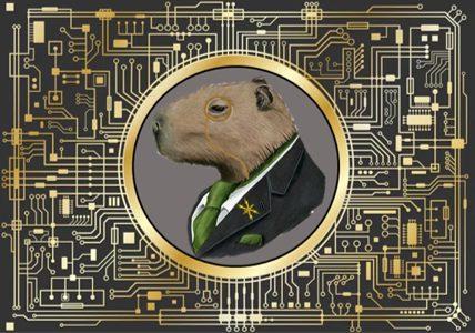 The 11th Cyber Battalion, 780th Military Intelligence Brigade, Charlie Company adopted the Capybara during its activation ceremony in Fort Eisenhower, Georgia. Credit: 780th Military Intelligence Brigade (Cyber).