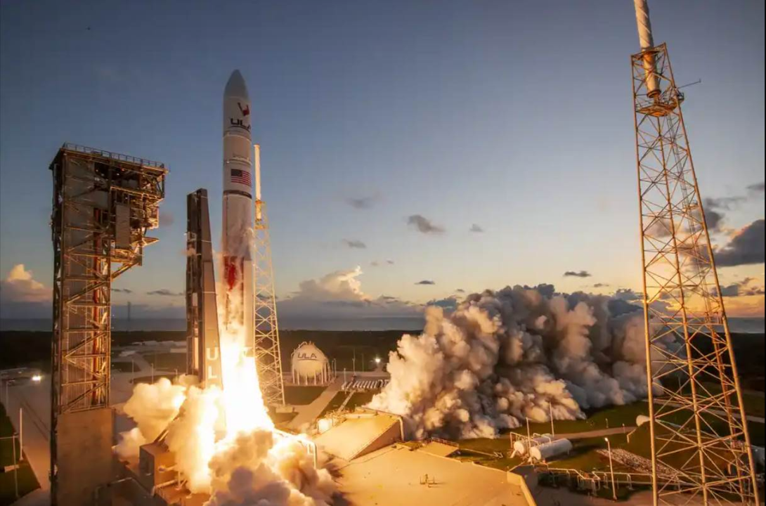 The United Launch Alliance Vulcan rocket lifts off on October 4, 2024, from Space Launch Complex-41 (SLC-41) at Cape Canaveral on the Cert-2 flight test. Photo Credit: United Launch Alliance