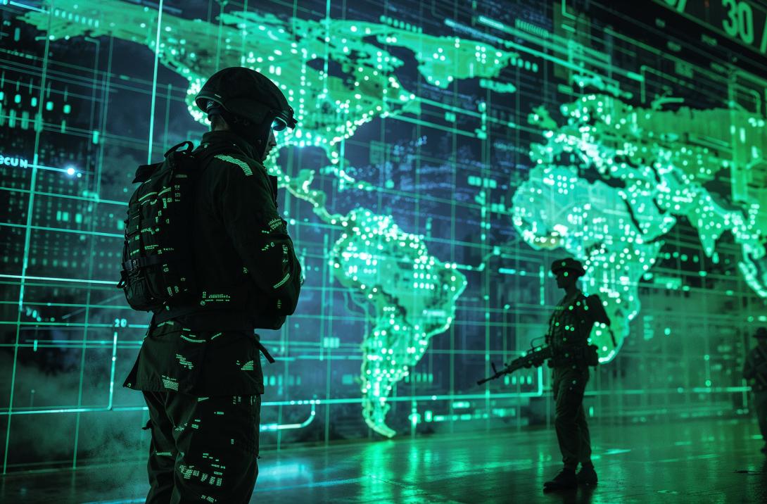 Beth Ferry speaks on the the U.S. Army's C5ISR Center's priorities and goals. Credit: Dominbgo-adobe.stock.com generated with AI