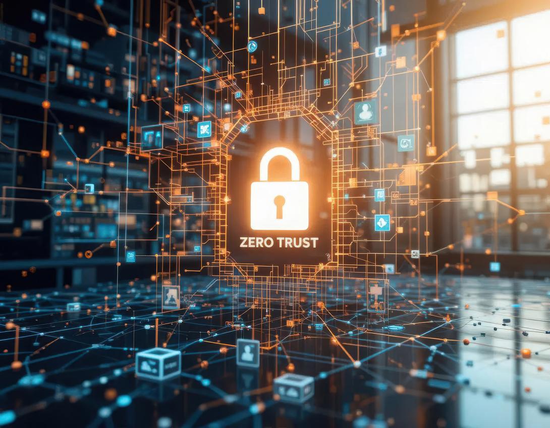 The zero-trust environment consists of two major aspects: Identity, Credential and Access Management and the Policy Decision Point. Credit: Jah_CK-stock.adobe.com generated with AI