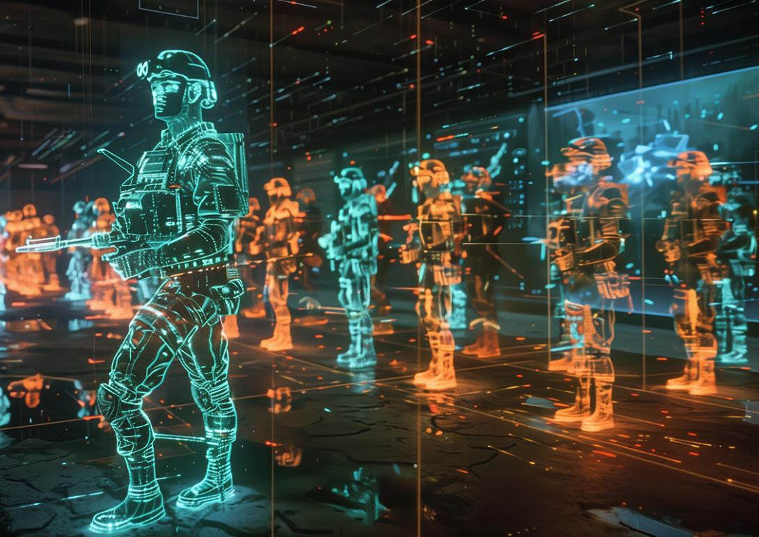 Johns Hopkins Applied Physics Laboratory’s (APL’s) GenWar Sim capability integrates large language models with the Advanced Framework for Simulation, Integration, and Modeling—making high-fidelity simulations accessible to users through natural language interaction. Credit: Kanchanit-stock.adobe.com Generated with AI