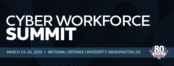 Cyber Workforce Summit with AFCEA 80th logo