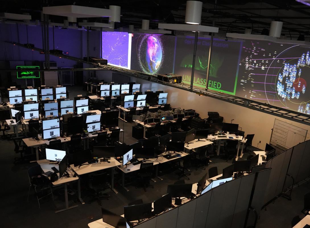 By hosting the DASH—the Decision Advantage Sprint for Human-Machine Teaming—the 805th Combat Training Squadron, known as the Shadow Operations Center at Nellis Air Force Base, Nevada, along with the Advanced Battle Management System Cross-Functional Team, have insights into the artificial intelligence capabilities that enable decision advantage. Credit: Deb Henley, 505th Command and Control Wing