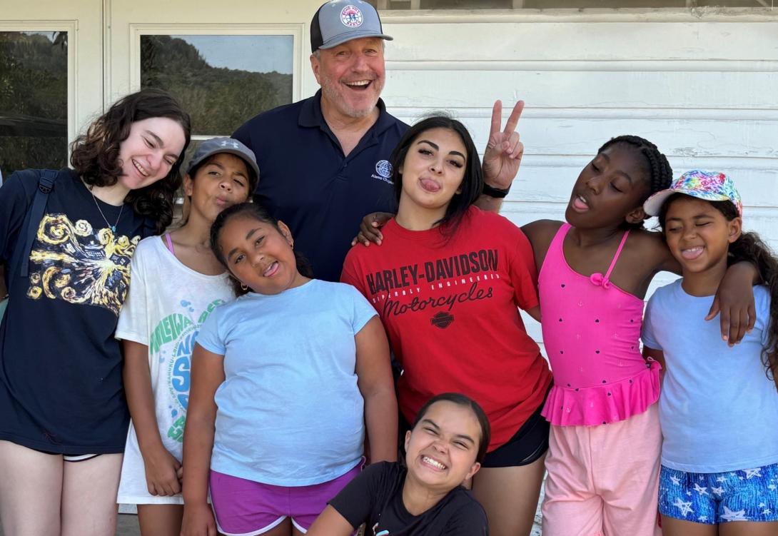 Gold Star kids attend a camp together at the Echo Hill Ranch in Texas Hill Country, sharing a common bond and camp experience, with horseback riding, swimming, archery, arts and crafts, and singing around the campfire. The Alamo Chapter's W2MF Foundation donates to a wide variety of charities that support military families. 