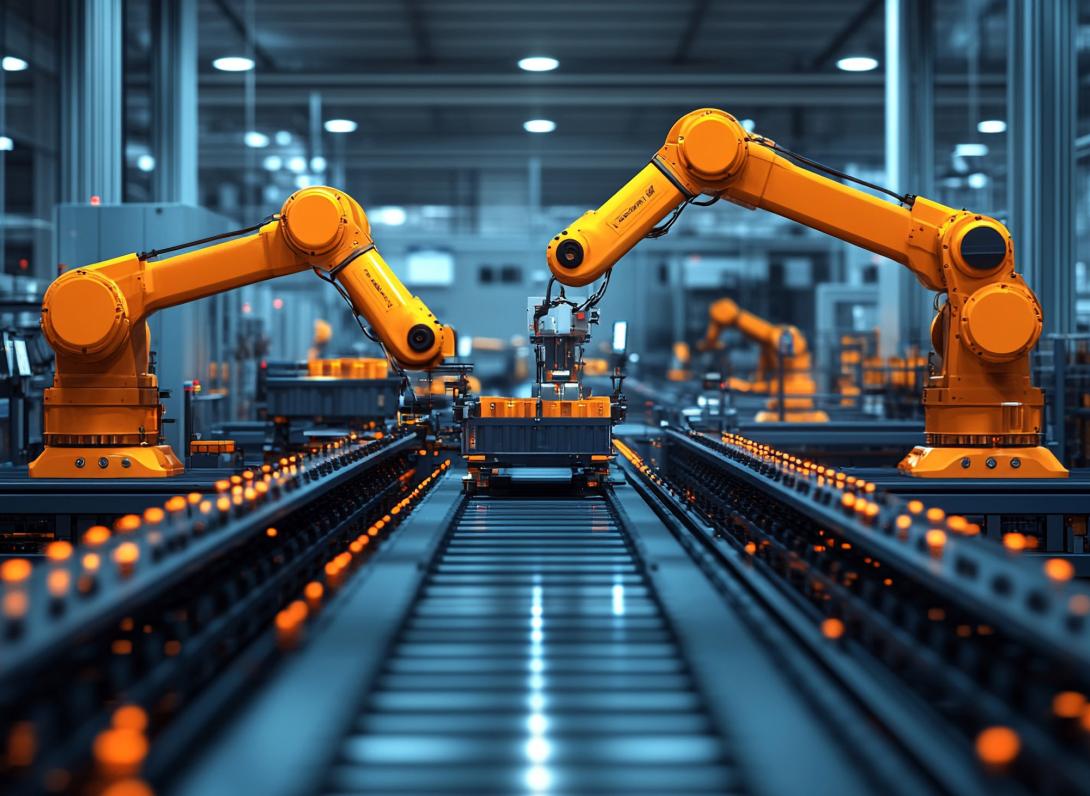 Jordan Dunseth discusses advanced manufacturing with SIGNAL Media. Credit: KN Studio-stock.adobe.com generated by AI